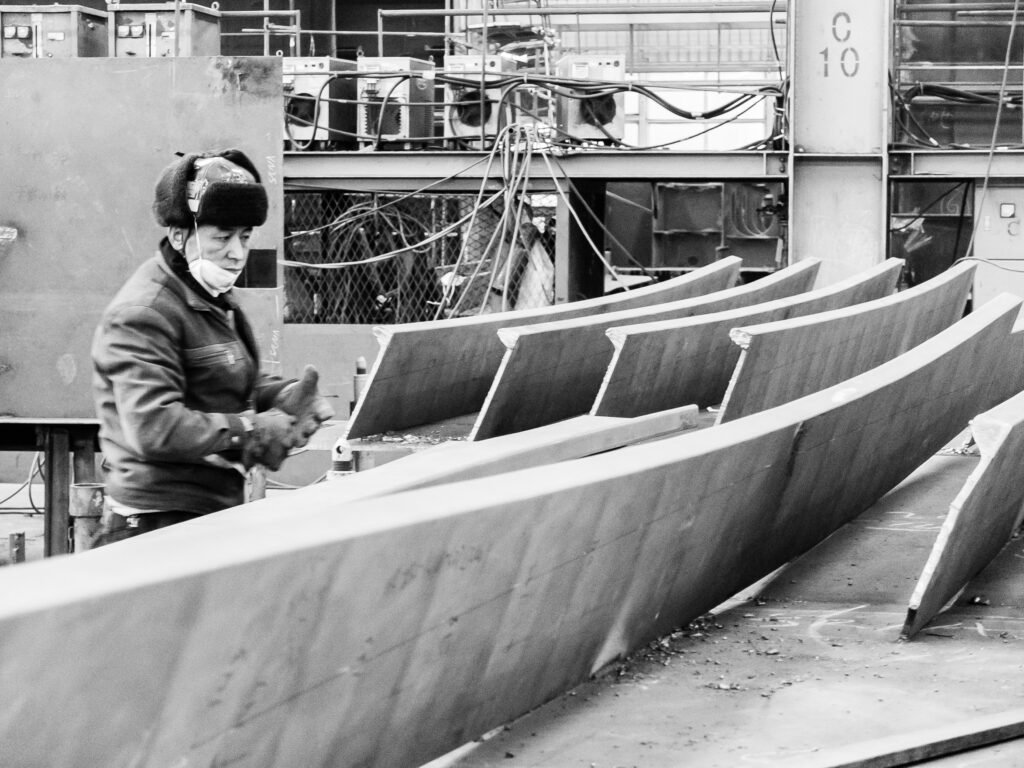 Shipyard in Dalian